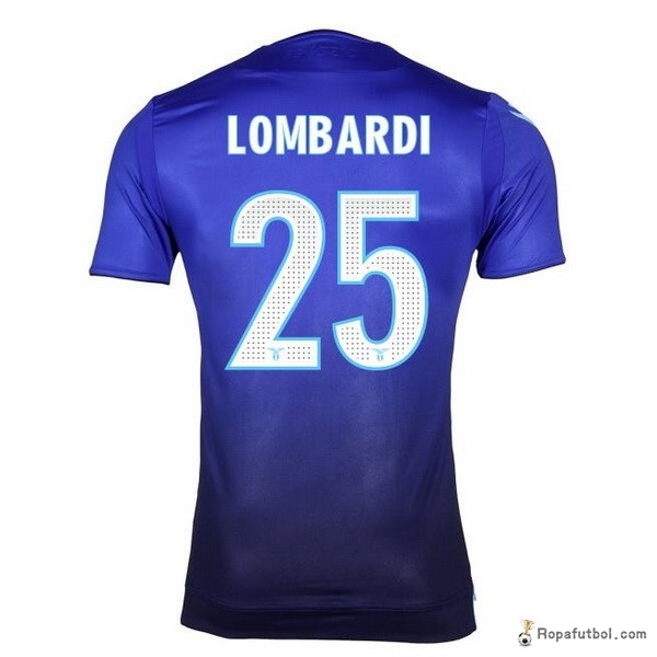 Camiseta Lazio Replica Tercera Ropa Lombardi 2017/18